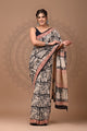 Crafts Moda Traditional Bagru Printed Cotton Saree With Blouse