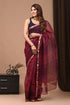 Crafts Moda Exclusive Hand Block Printed Kota Doria Saree With Blouse