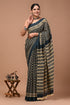 Printed Pure Cotton Mulmul Saree With Blouse