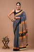 Printed Pure Cotton Mulmul Saree With Blouse