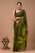 Printed Pure Cotton Mulmul Saree With Blouse