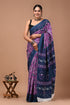 Printed Pure Cotton Mulmul Saree With Blouse