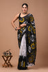 Printed Pure Cotton Mulmul Saree With Blouse