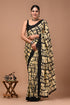 Printed Pure Cotton Mulmul Saree With Blouse