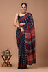 Printed Pure Cotton Mulmul Saree With Blouse
