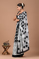 Exclusive Printed Pure Cotton Mulmul Saree With Blouse