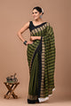 Exclusive Printed Pure Cotton Mulmul Saree With Blouse