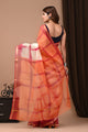 Crafts Moda Shibori Tie & Dye Kota Doria Saree With Blouse