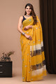 Crafts Moda Shibori Tie & Dye Kota Doria Saree With Blouse