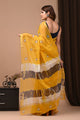 Crafts Moda Shibori Tie & Dye Kota Doria Saree With Blouse