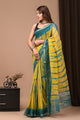 Crafts Moda Shibori Tie & Dye Kota Doria Saree With Blouse