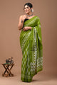 Printed Pure Cotton Mulmul Saree With Blouse