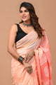 Jaipuri Traditional Block Printed Assam Silk Saree