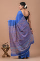 Printed Pure Cotton Mulmul Saree With Blouse