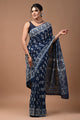 Hand Block Printed Pure Cotton Saree