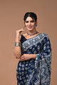 Hand Block Printed Pure Cotton Saree