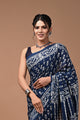 Hand Block Printed Pure Cotton Saree