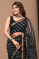 Crafts Moda Exclusive Block Printed Kota Doria Saree With Blouse