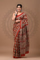 Hand Block Printed Pure Cotton Saree