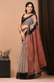 Exclusive Hand Block Printed Kota Doria Saree