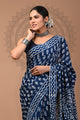 Hand Block Printed Pure Cotton Saree