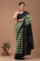 Printed Pure Cotton Mulmul Saree With Blouse