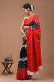 Printed Pure Cotton Mulmul Saree With Blouse