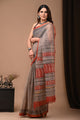 Exclusive Hand Block Printed Kota Doria Saree