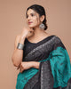 Printed Pure Cotton Mulmul Saree With Blouse