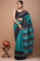 Printed Pure Cotton Mulmul Saree With Blouse