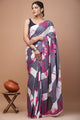 Printed Pure Cotton Mulmul Saree With Blouse