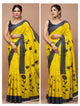 Printed Pure Cotton Mulmul Saree With Blouse