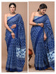 Printed Pure Cotton Mulmul Saree With Blouse