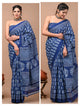 Printed Pure Cotton Mulmul Saree With Blouse