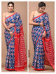 Printed Pure Cotton Mulmul Saree With Blouse