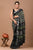 Block Printed Cotton linen Saree With Unstiched Blouse