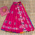 Printed Pure Cotton Mulmul Saree PomPom Lace