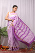 Crafted Exclusive Block Printed Assam Silk Saree