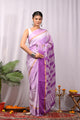Crafted Exclusive Block Printed Assam Silk Saree