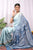 Crafts Moda Beautiful Block Printed Assam Silk Saree