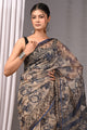 Premium Hand Block Printed Kota Doria Saree