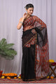 Premium Hand Block Printed Kota Doria Saree
