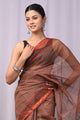 Premium Hand Block Printed Kota Doria Saree