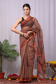 Premium Hand Block Printed Kota Doria Saree