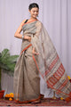 Premium Hand Block Printed Kota Doria Saree