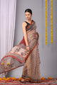 Premium Hand Block Printed Kota Doria Saree