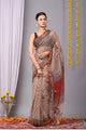 Premium Hand Block Printed Kota Doria Saree