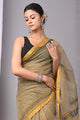 Premium Hand Block Printed Kota Doria Saree