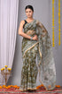 Premium Hand Block Printed Kota Doria Saree