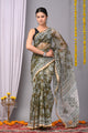 Premium Hand Block Printed Kota Doria Saree